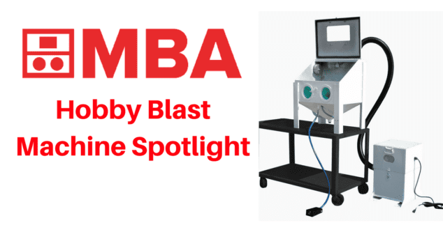 Hobby Blast Abrasive Blasting Cabinet Machine Spotlight