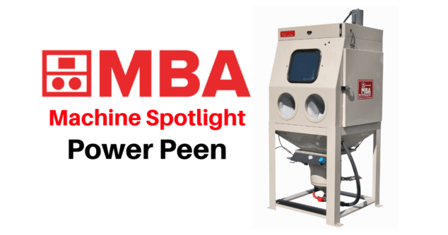Power Peen Abrasive Cabinet Spotlight