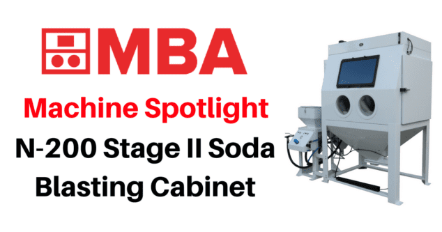 N-200 Stage II Soda Blast Cabinet Spotlight