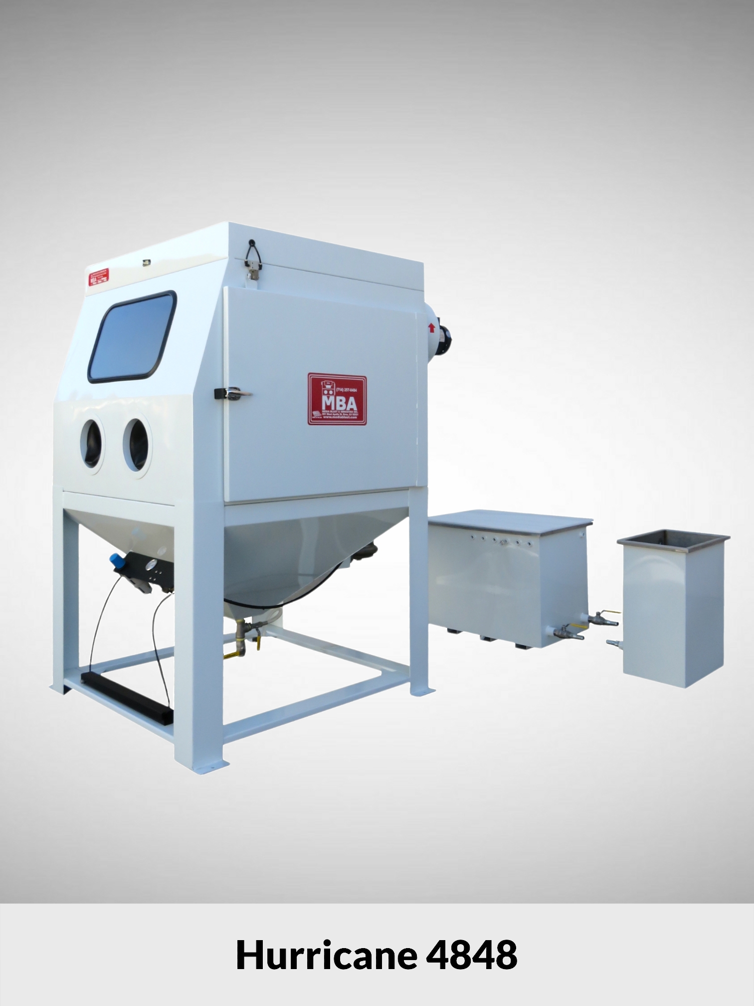 Hurricane Wet Vapor Blasting Cabinet