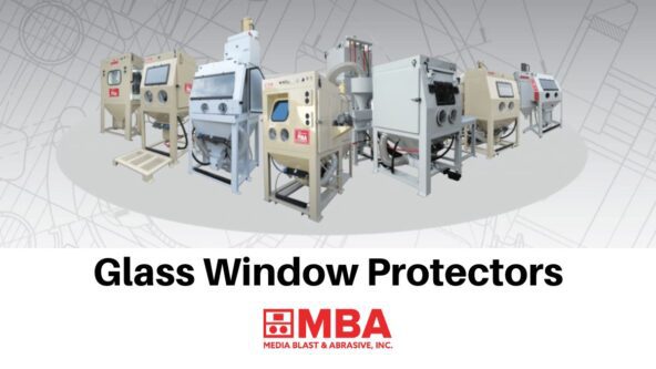Benefits of using Glass Window Protectors on Mediablaster® Cabinets