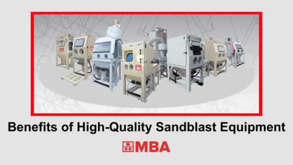 Sandblasting Machine Parts with Media Blast® Cabinets